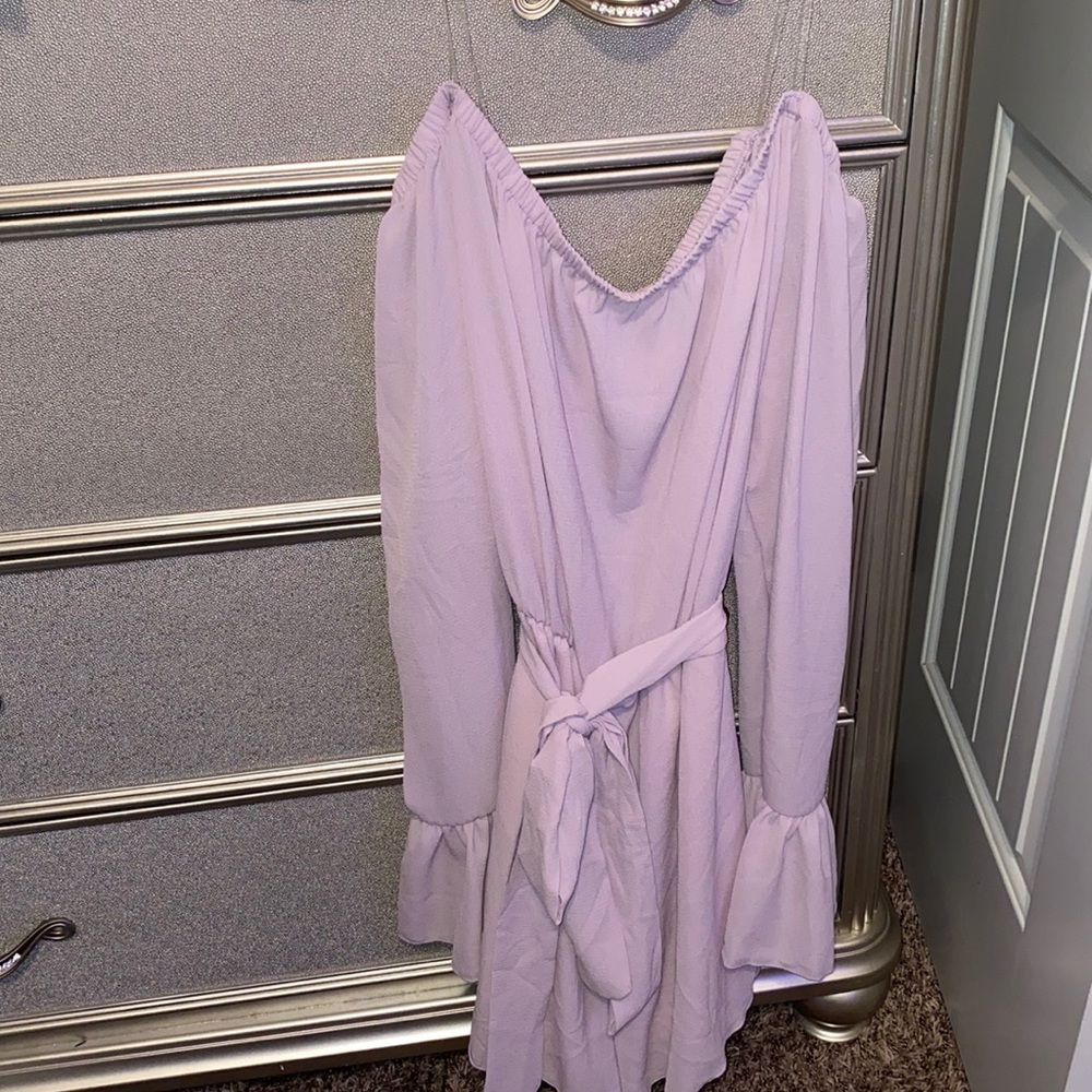 Purple romper
